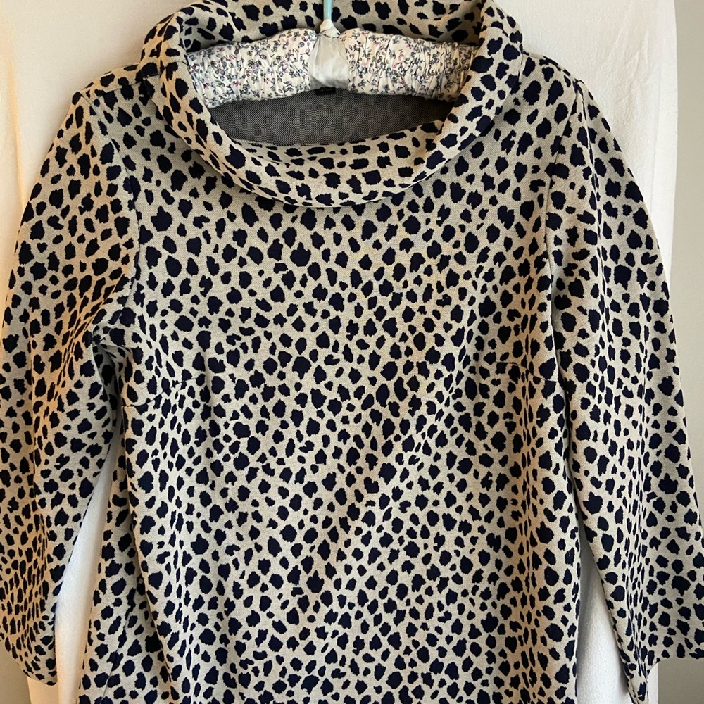 Wide cowl neck top